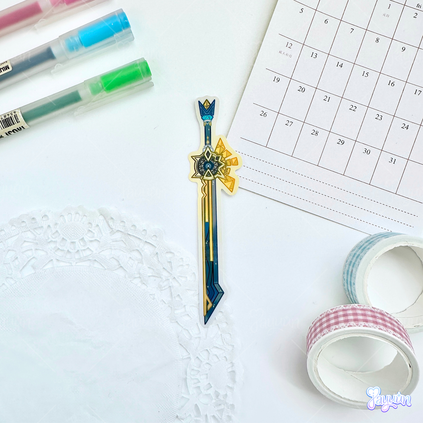 Natlan: 5-Star Character Weapon Stickers