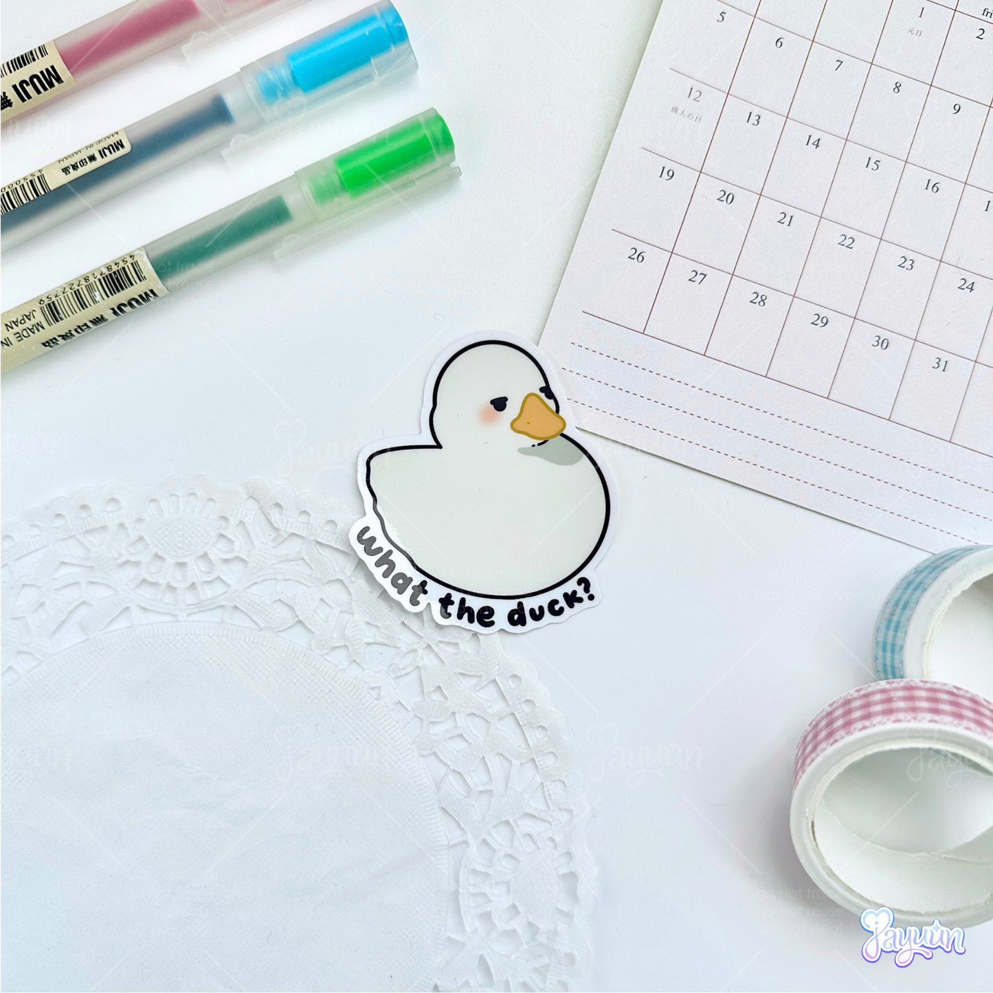 What the Duck? Sticker