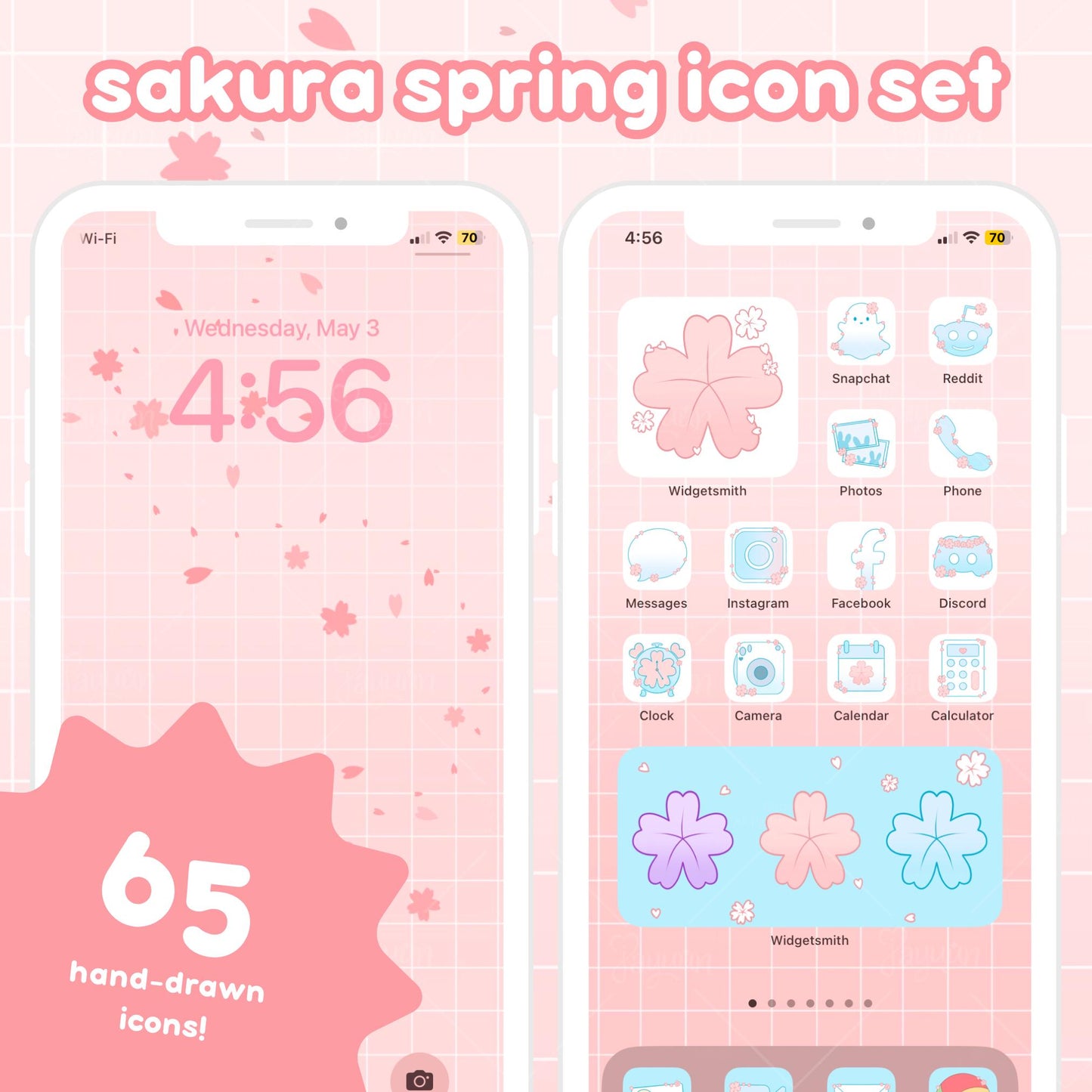 Sakura Spring App Icon Set & Wallpapers
