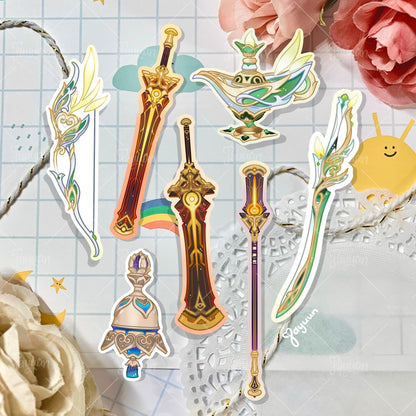 Sumeru: 5-Star Character Weapon Sticker Pack