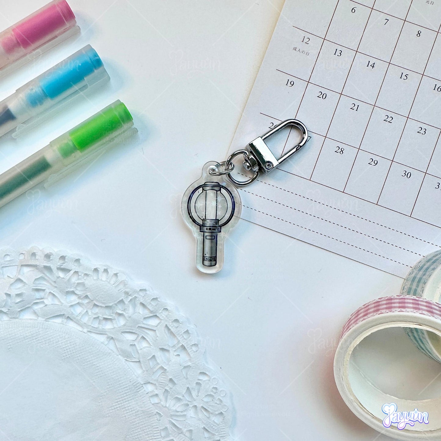 ENHYPEN Engenebong Holographic Acrylic Charms