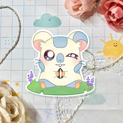 Hamtaro Oxnard Sticker