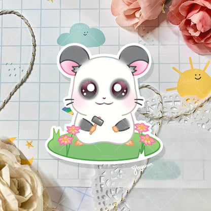 Hamtaro Panda Sticker