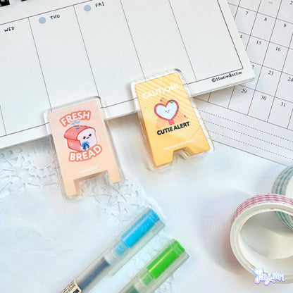 Standing Sign Acrylic Clips