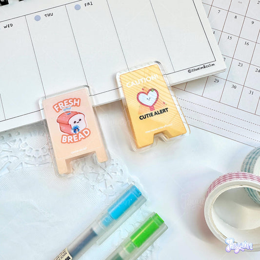 Standing Sign Acrylic Clips