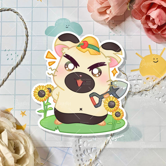 Hamtaro Boss Sticker