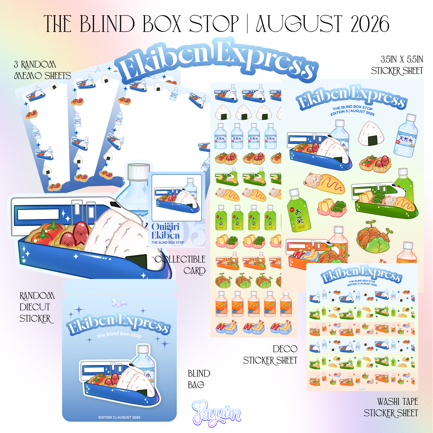 The Blind Box Stop (Ekiben Express: August 2026)