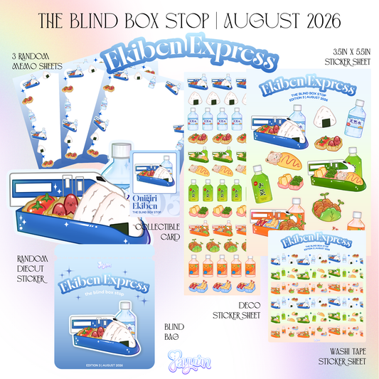 The Blind Box Stop (Ekiben Express: August 2026)