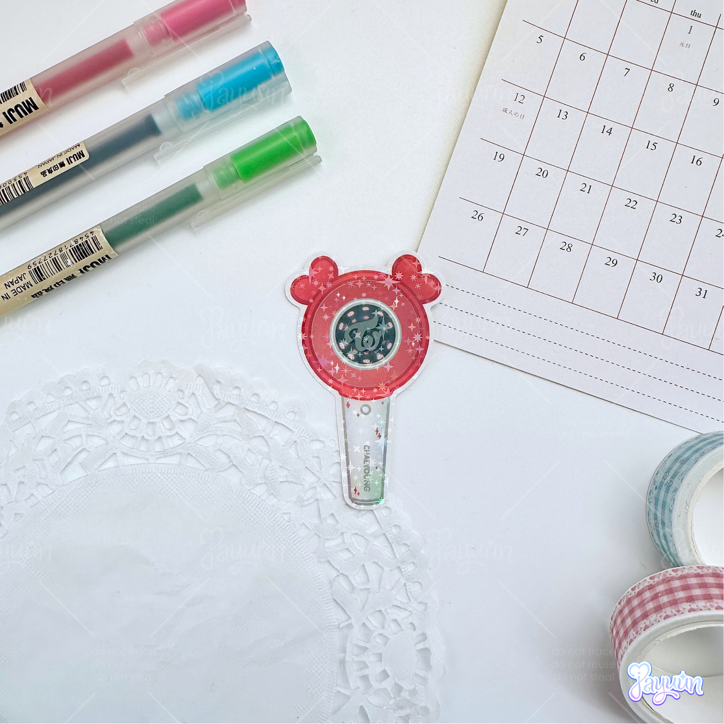 TWICE Candybong Holographic Stickers