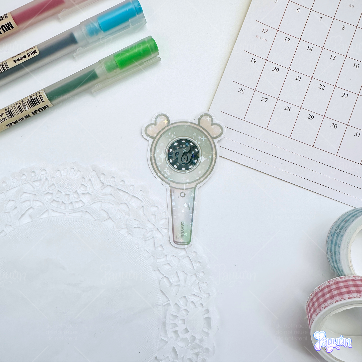 TWICE Candybong Holographic Stickers