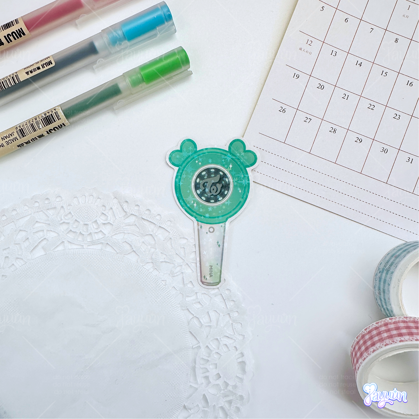 TWICE Candybong Holographic Stickers