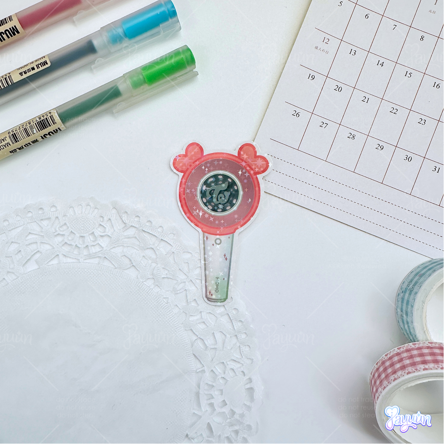 TWICE Candybong Holographic Stickers