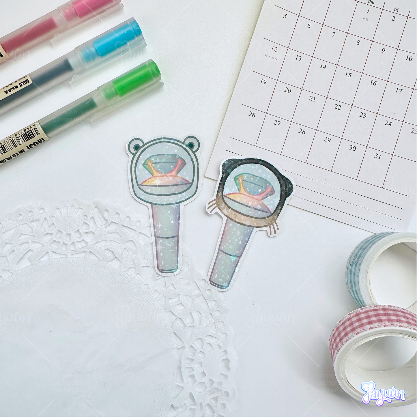 SEVENTEEN Caratbong Holographic Stickers