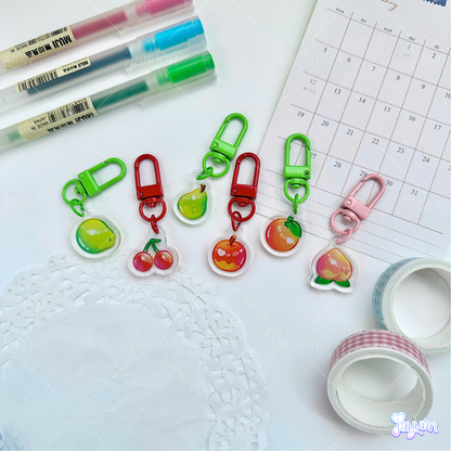 Fresh Fruit Acrylic Charms