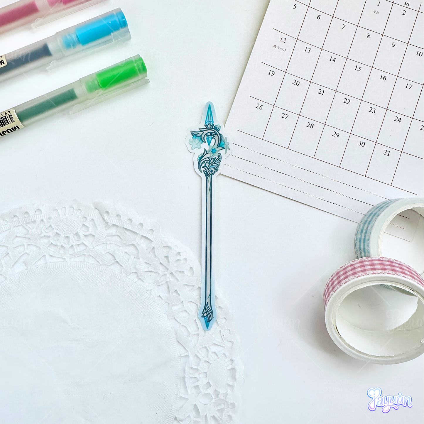 Fontaine: 5-Star Character Weapon Stickers