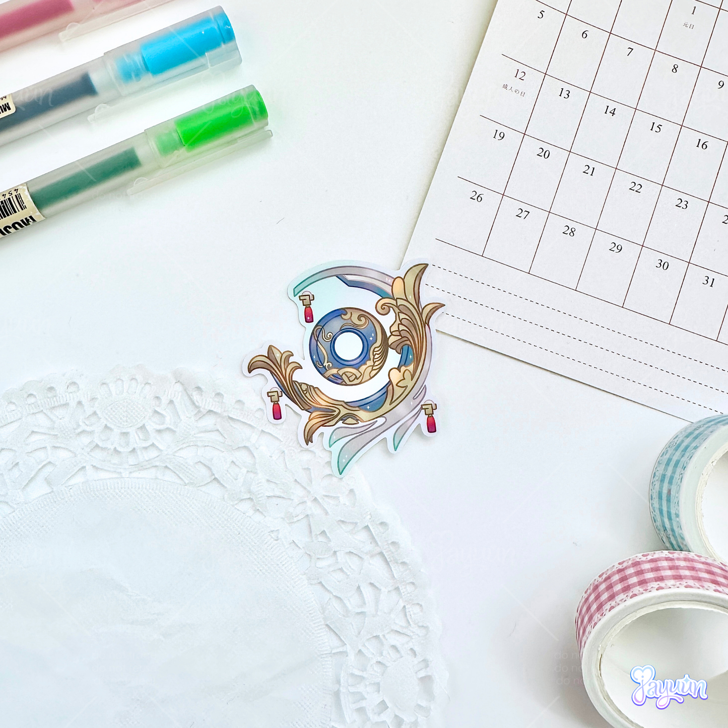 Inazuma: 5-Star Character Weapon Sticker Pack