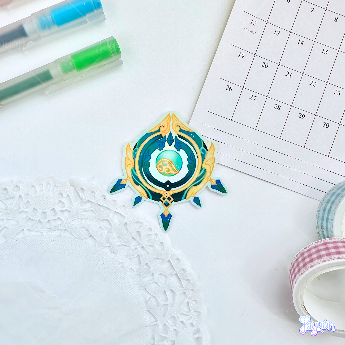 Liyue: 5-Star Character Weapon Sticker Pack