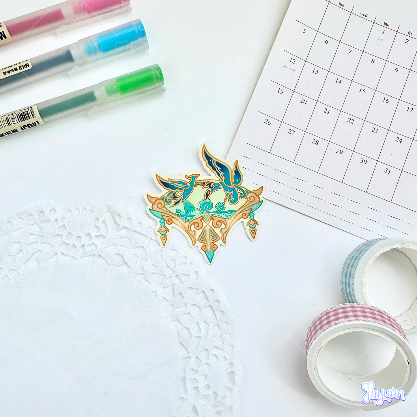 Liyue: 5-Star Character Weapon Sticker Pack