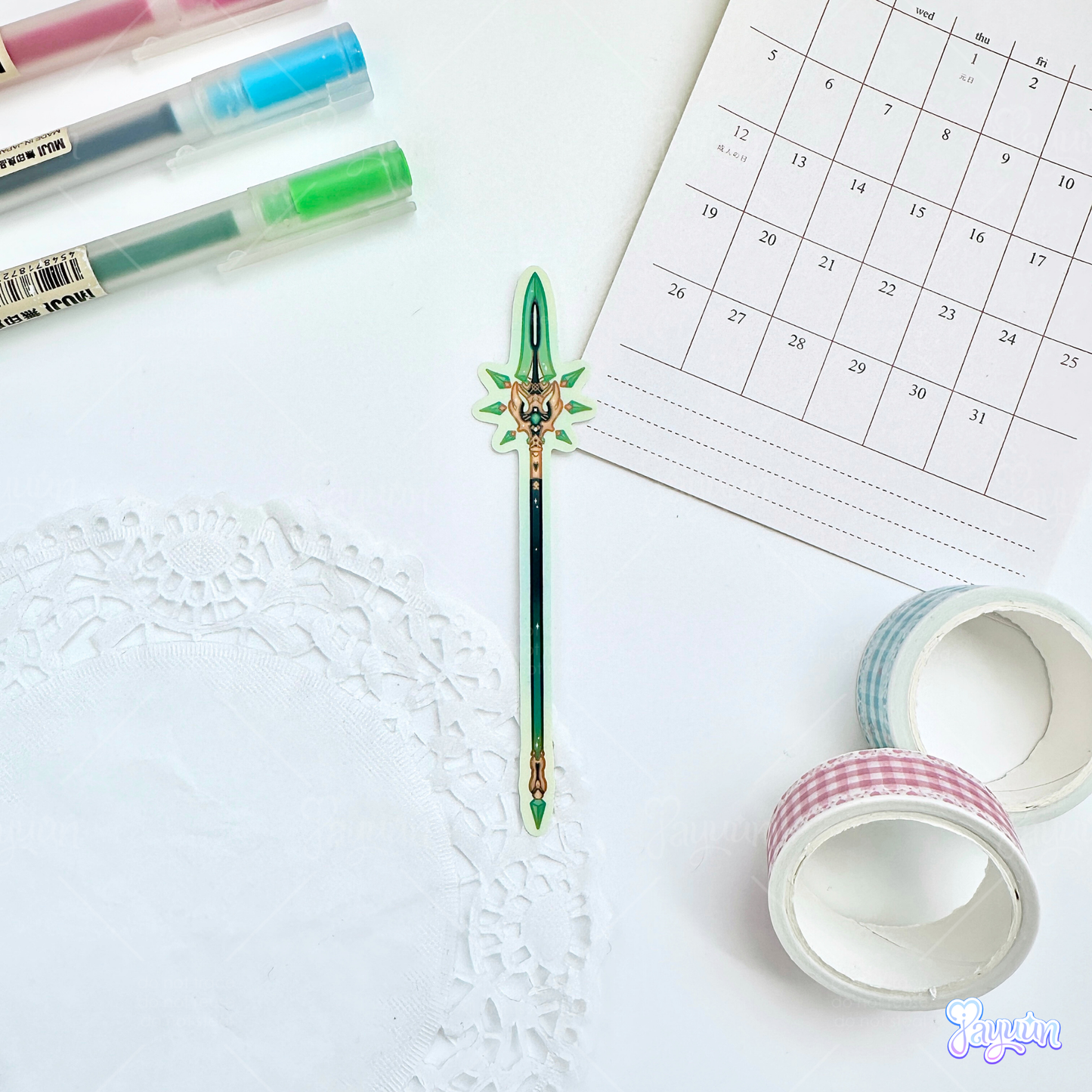 Liyue: 5-Star Character Weapon Sticker Pack