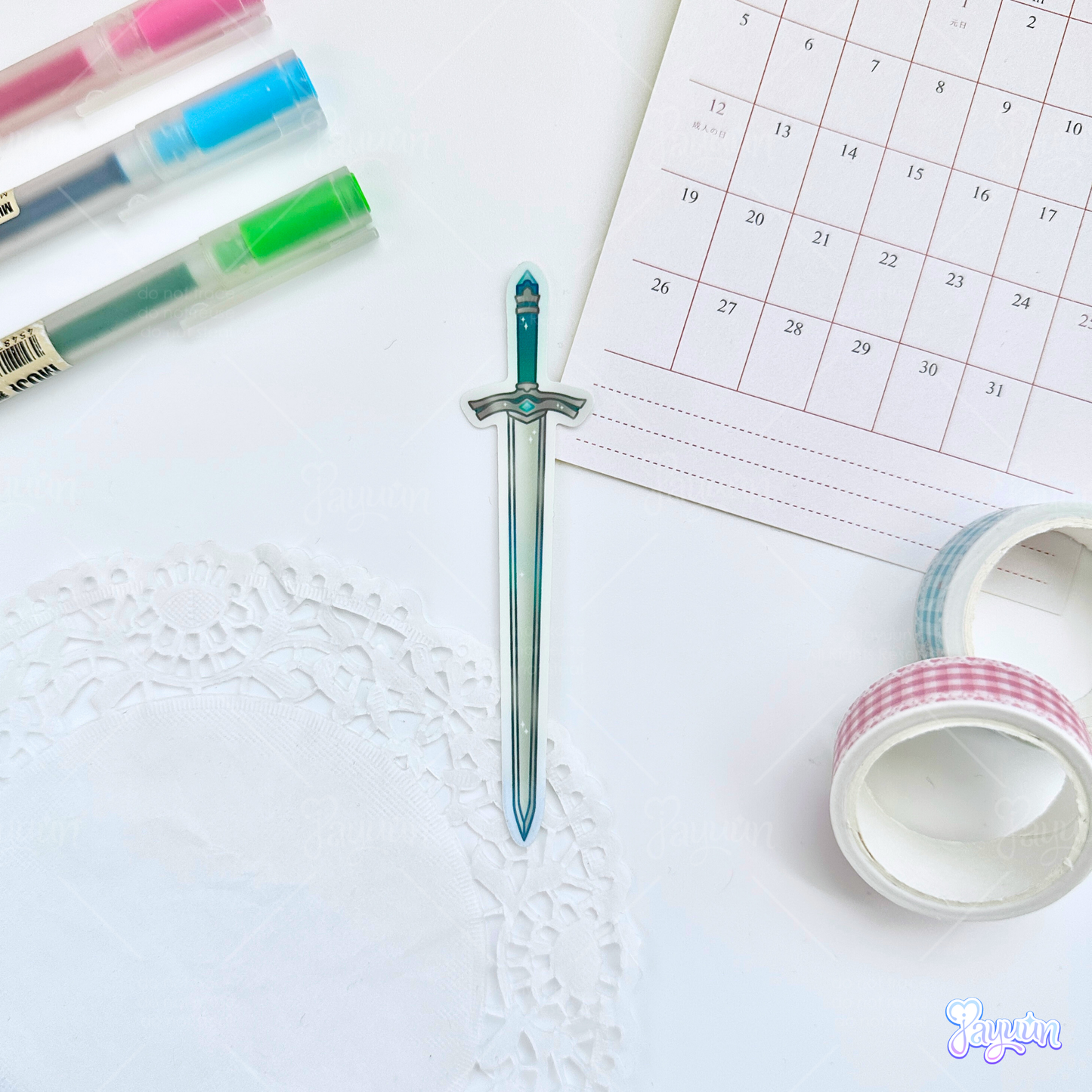 Mondstadt: 5-Star Character Weapon Sticker Pack