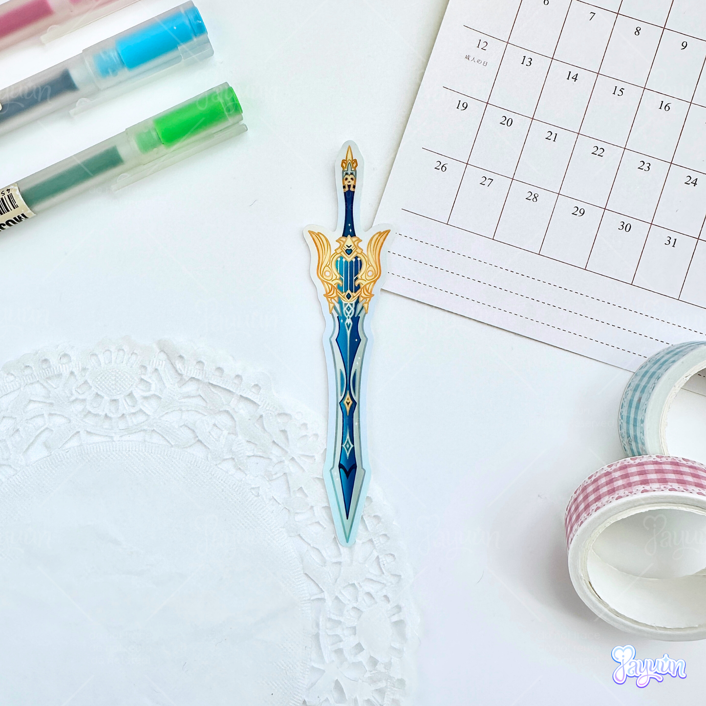 Mondstadt: 5-Star Character Weapon Sticker Pack