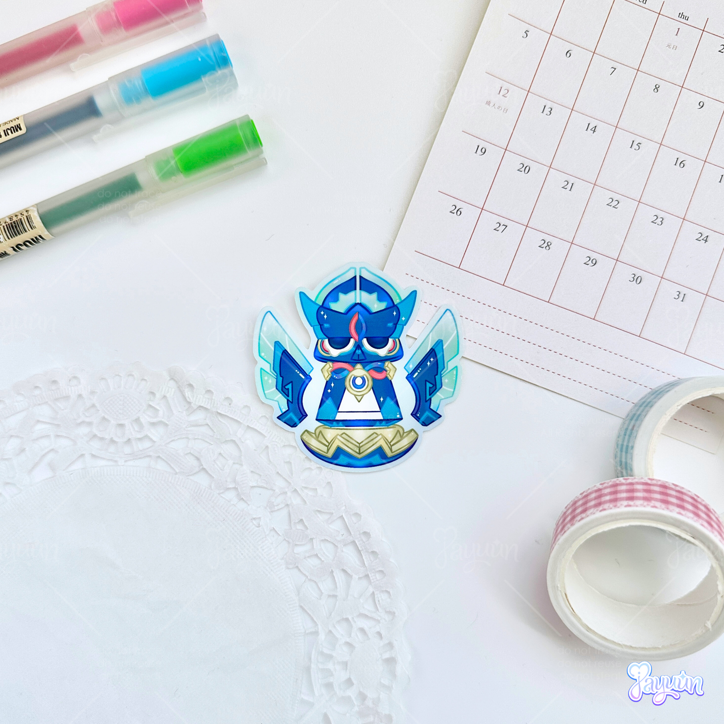 Natlan: 5-Star Character Weapon Sticker Pack