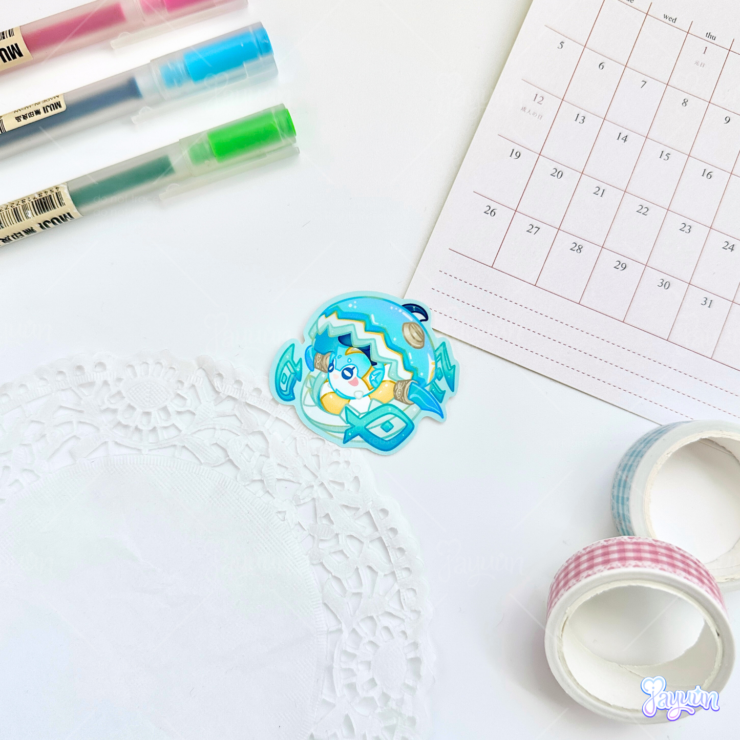 Natlan: 5-Star Character Weapon Sticker Pack