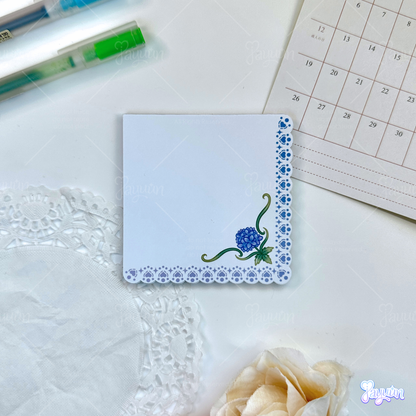 Lace Handkerchief Memo Pad