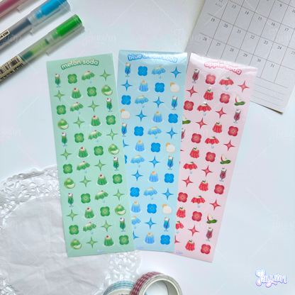 Melon Soda Sticker Sheets