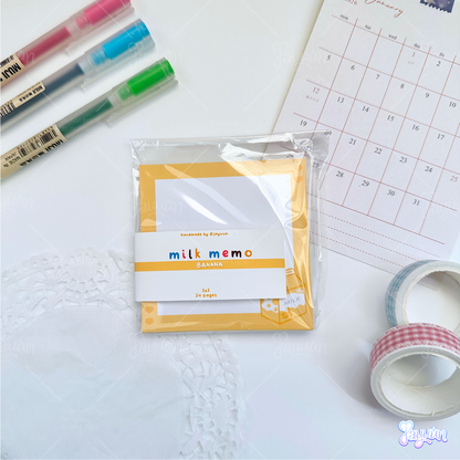 Milk Carton Memo Pads