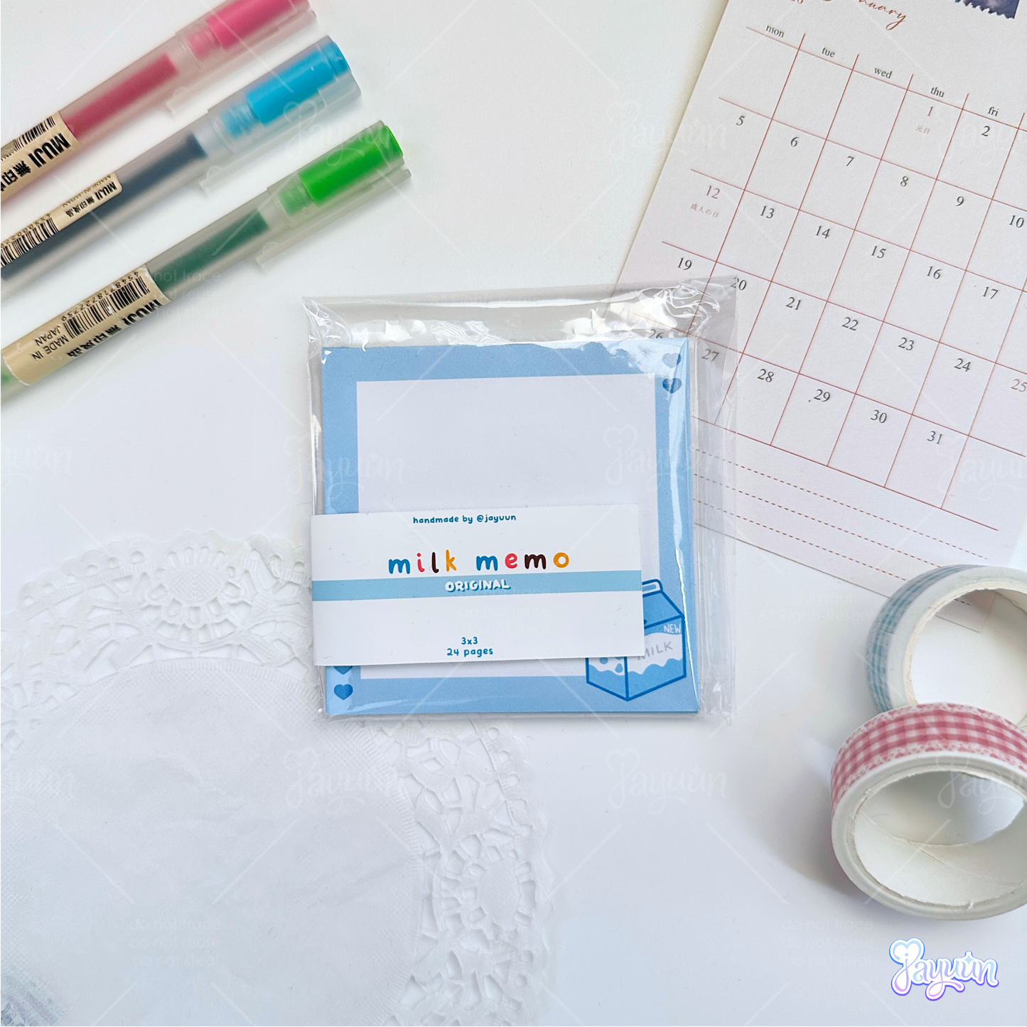 Milk Carton Memo Pads