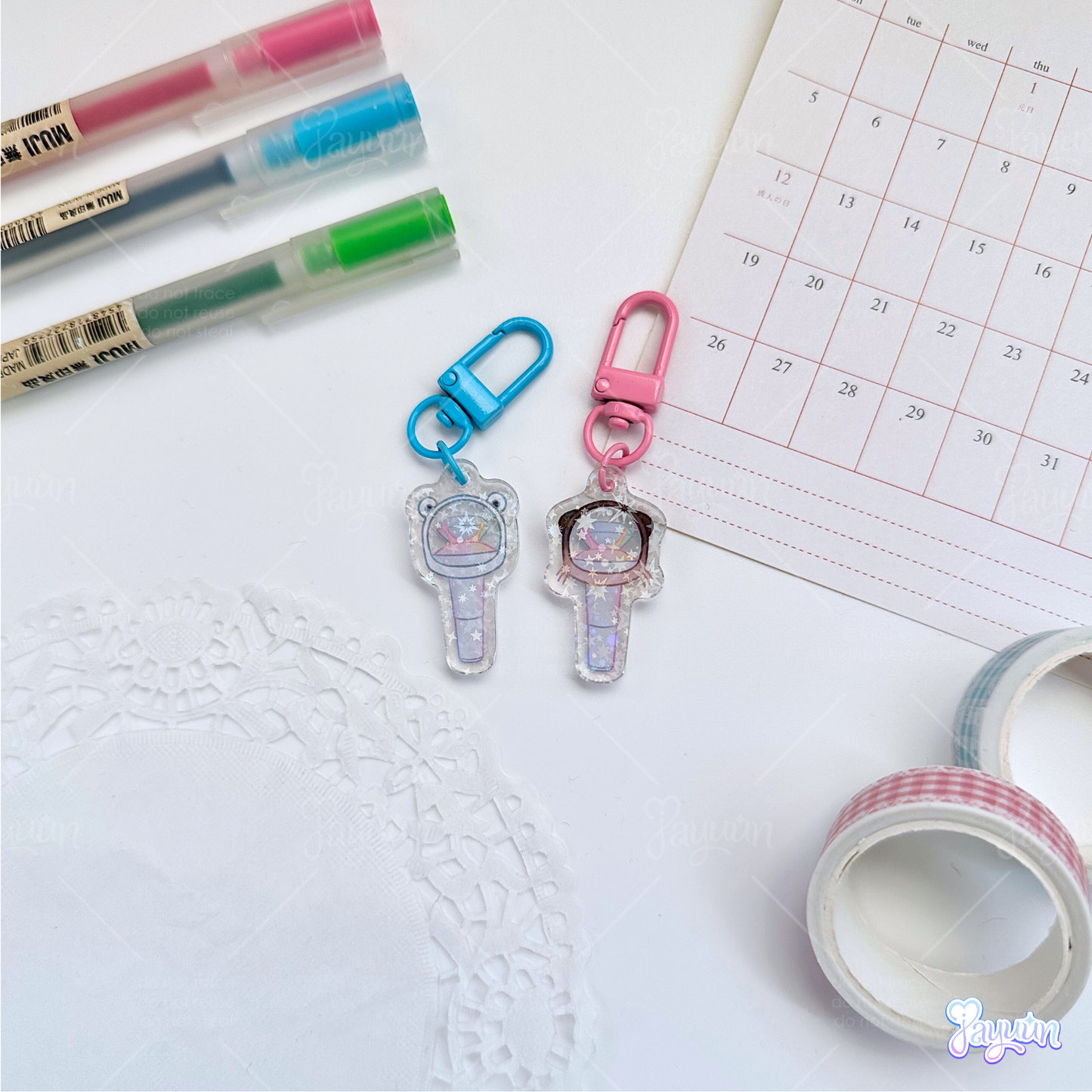 SEVENTEEN Caratbong Holographic Acrylic Charms