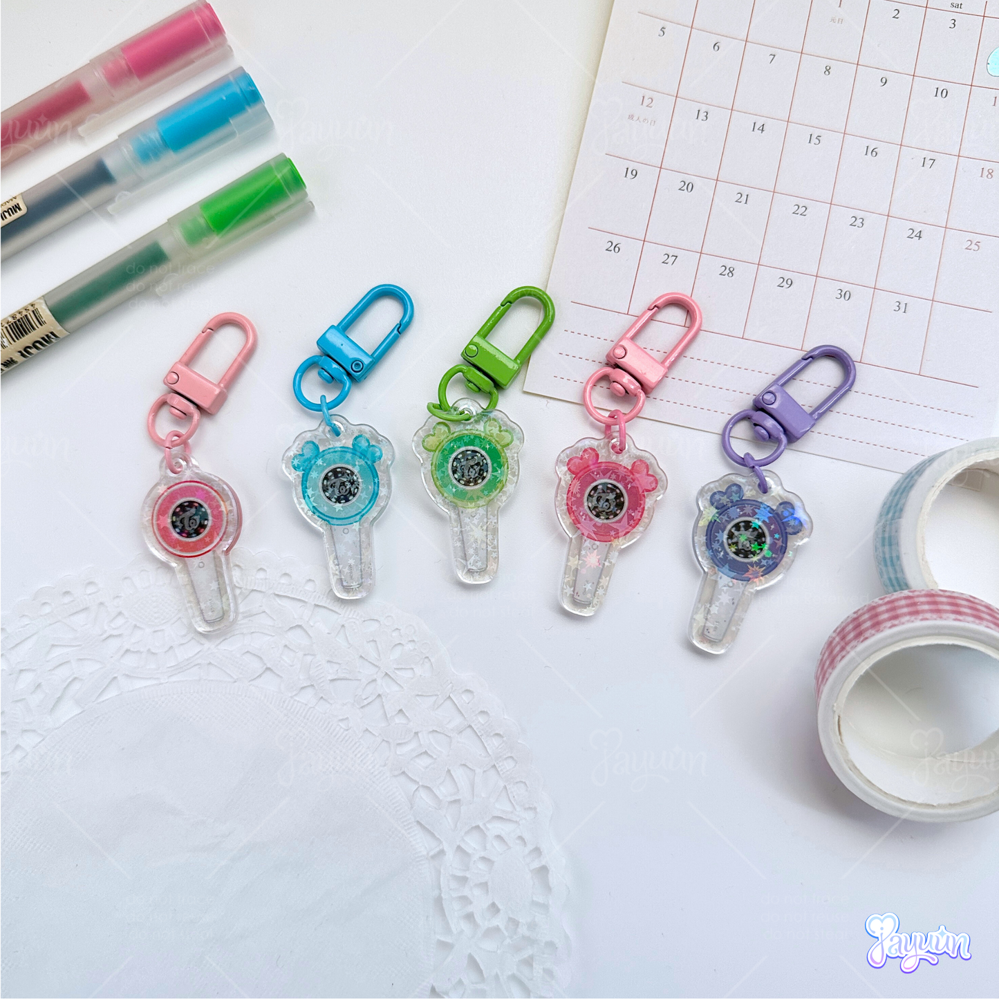 TWICE Candybong Holographic Acrylic Charms