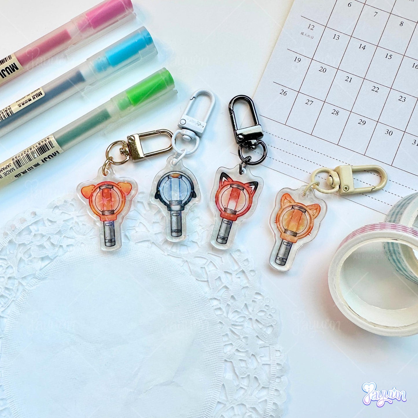 ENHYPEN Engenebong Holographic Acrylic Charms