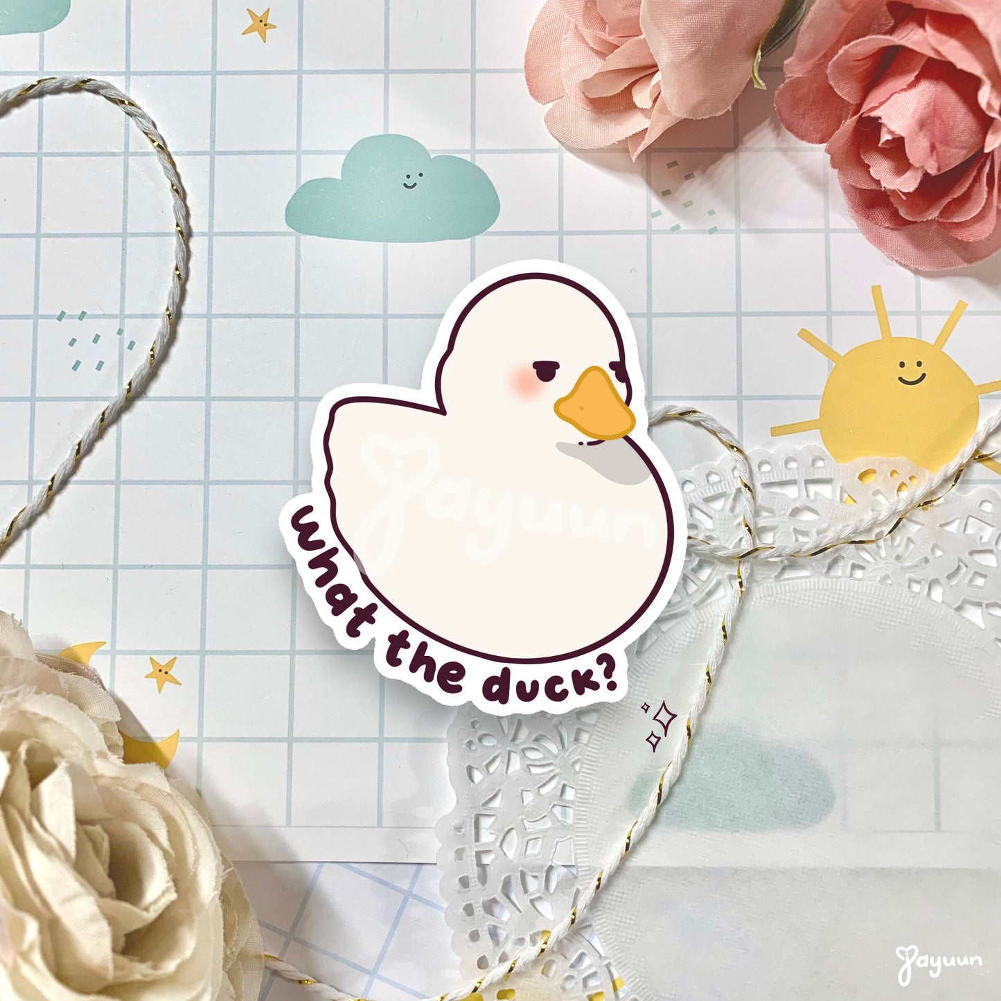 What the Duck? Sticker