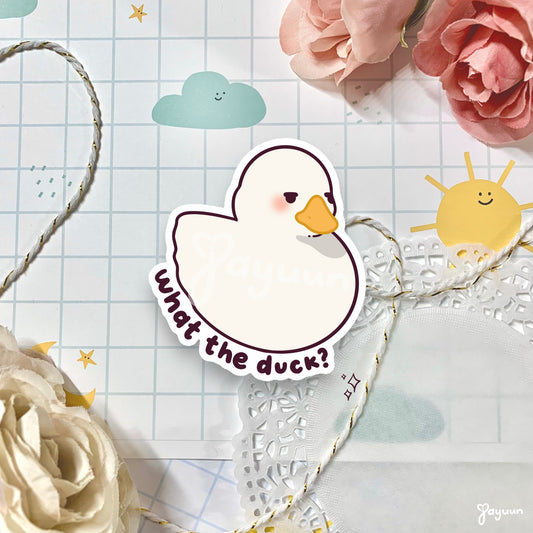 What the Duck? Sticker